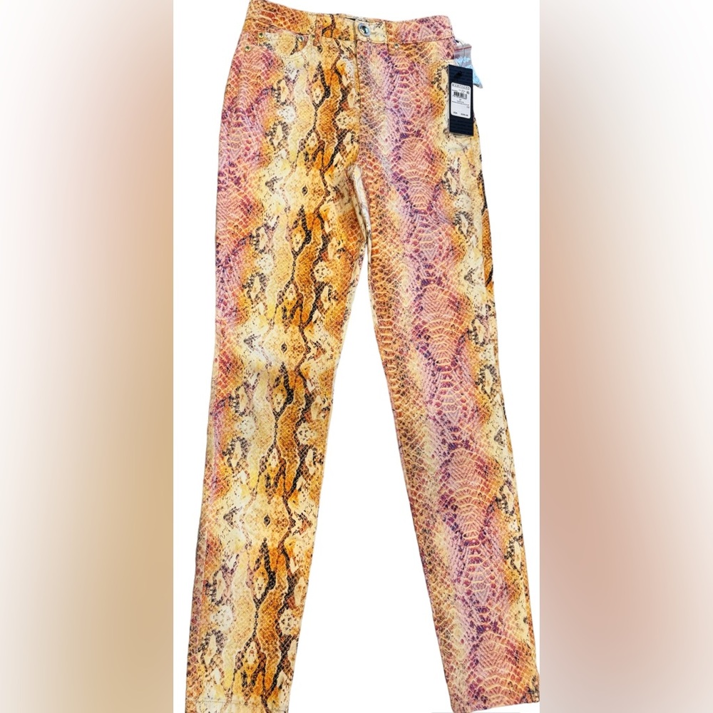 Marciano Printed Super High Stiletto 99 Skinny Jean in Sonora Skin Size 27